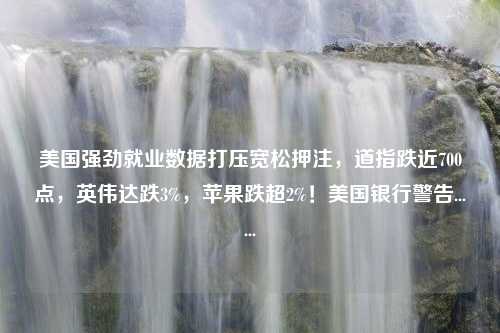 美国强劲就业数据打压宽松押注，道指跌近700点，英伟达跌3%，苹果跌超2%！美国银行警告......