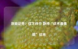 浙商证券：枕戈待旦 静待“战术谨慎期”结束