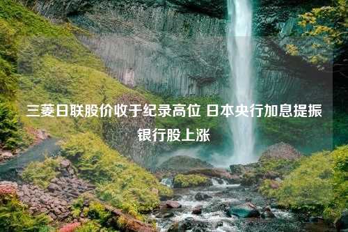 三菱日联股价收于纪录高位 日本央行加息提振银行股上涨