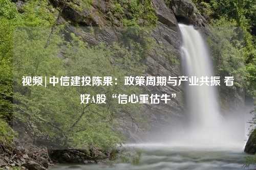 视频|中信建投陈果：政策周期与产业共振 看好A股“信心重估牛”